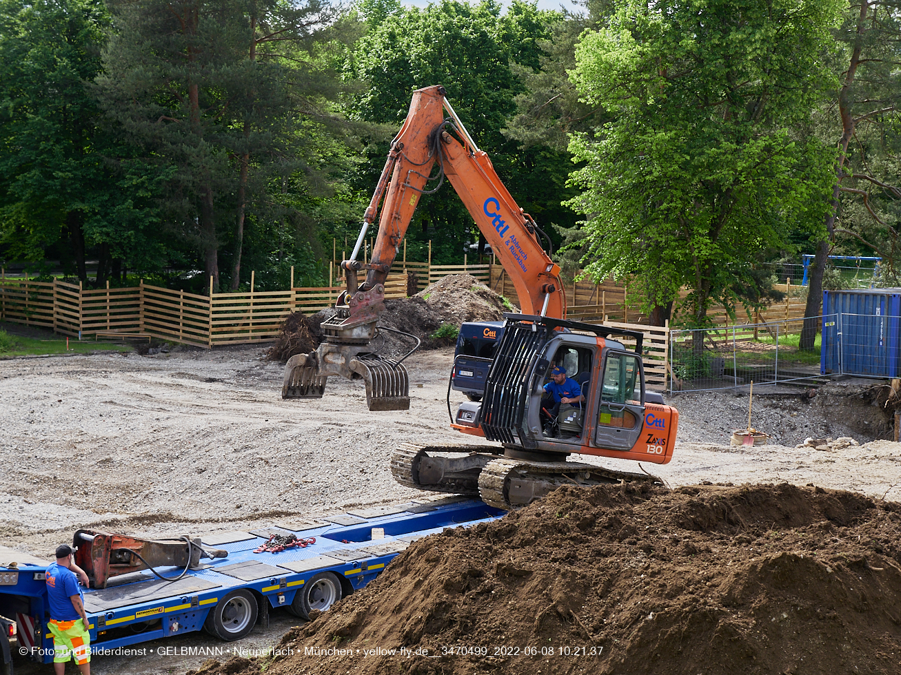 08.06.2022 - Baustelle zur Mütterberatung und Haus für Kinder
